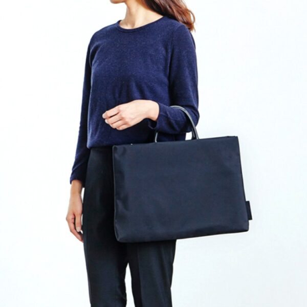New style briefcase for commuting to work, simple business laptop computer bag, large capacity women's bag - Image 2